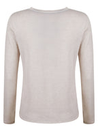 v neck cachemire tshirt