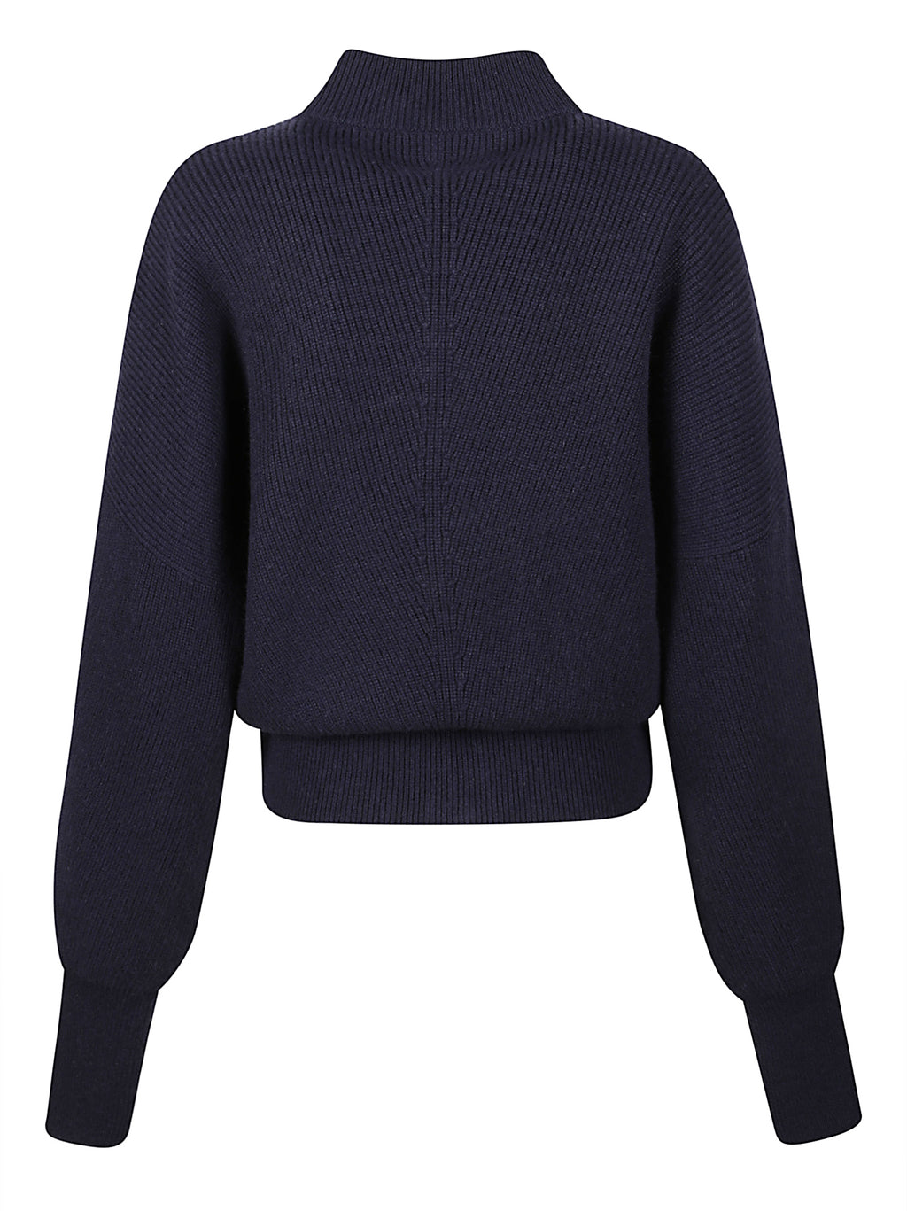 MINERVA ZIPPED BAT WING BOMBER CARDIGAN