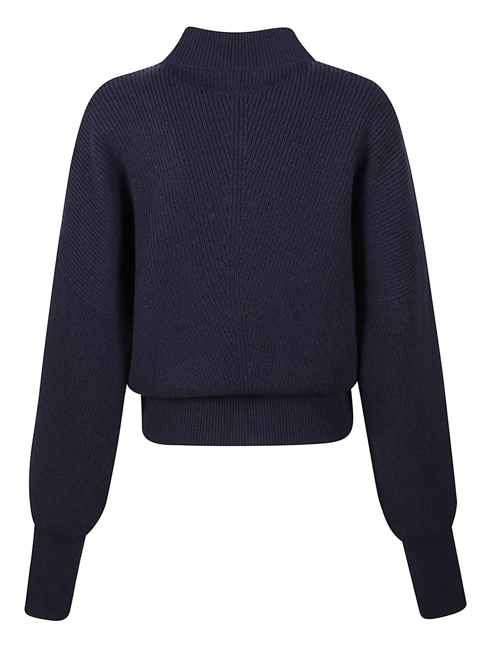 MINERVA ZIPPED BAT WING BOMBER CARDIGAN