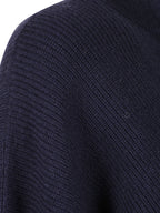 MINERVA ZIPPED BAT WING BOMBER CARDIGAN