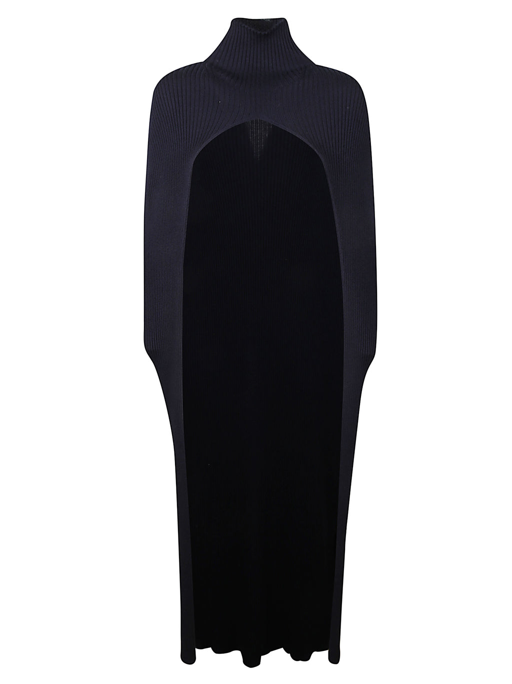 LONG RIBBED CAPE