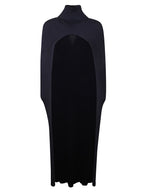 LONG RIBBED CAPE