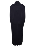 LONG RIBBED CAPE