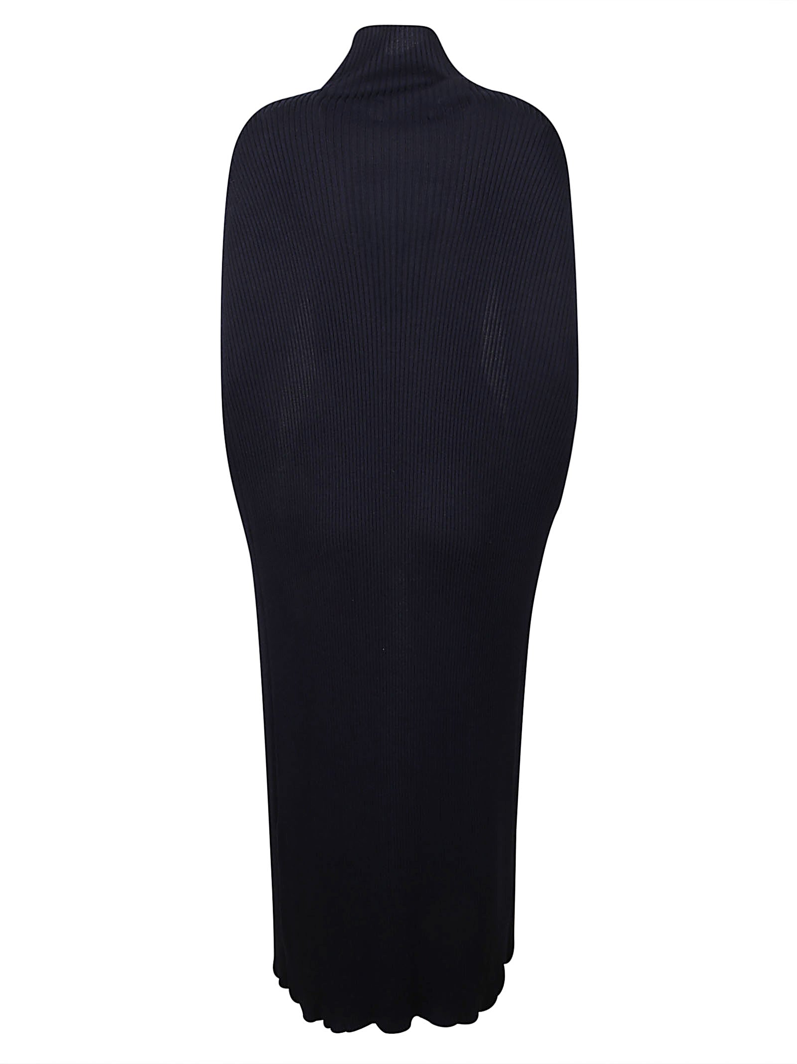 LONG RIBBED CAPE