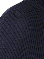 LONG RIBBED CAPE