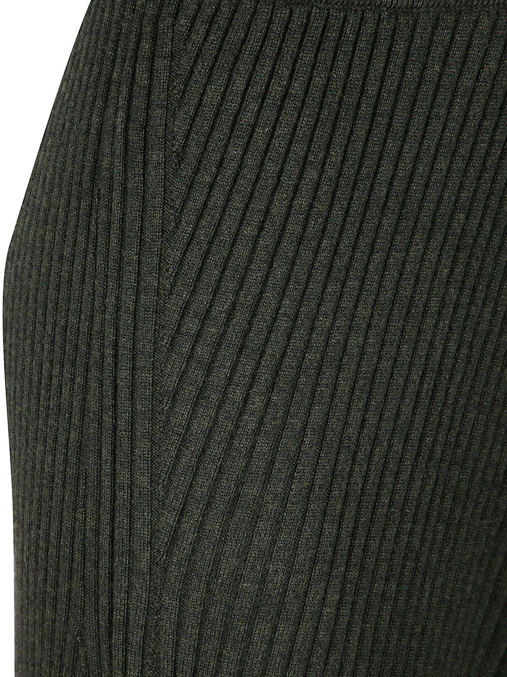 RIBBED MIDI SKIRT
