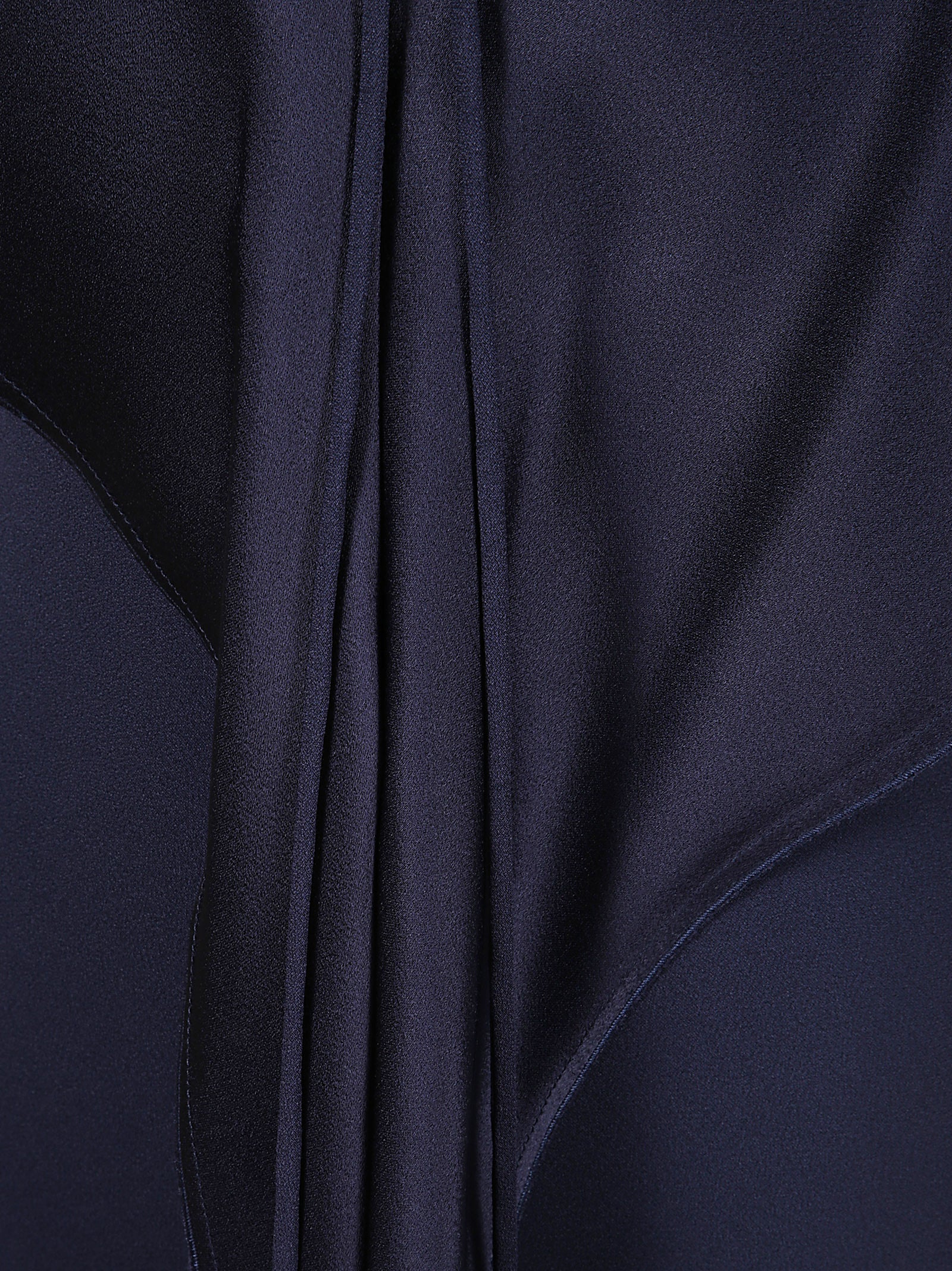 SLEEVELESS DRAPED MID DRESS