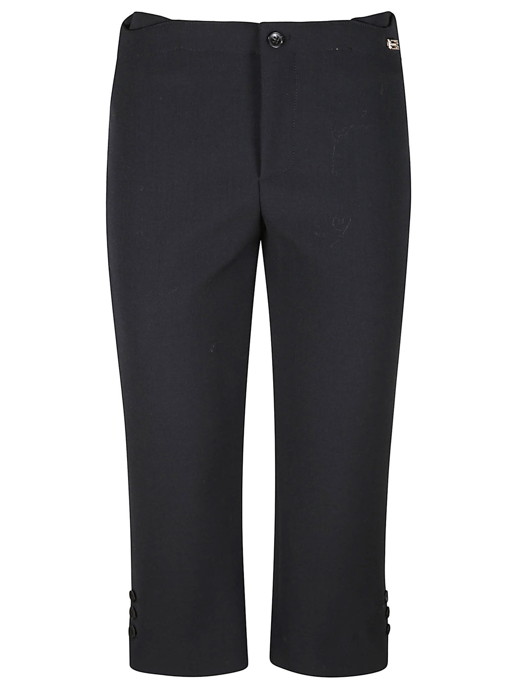 TAB CROPPED TROUSERS