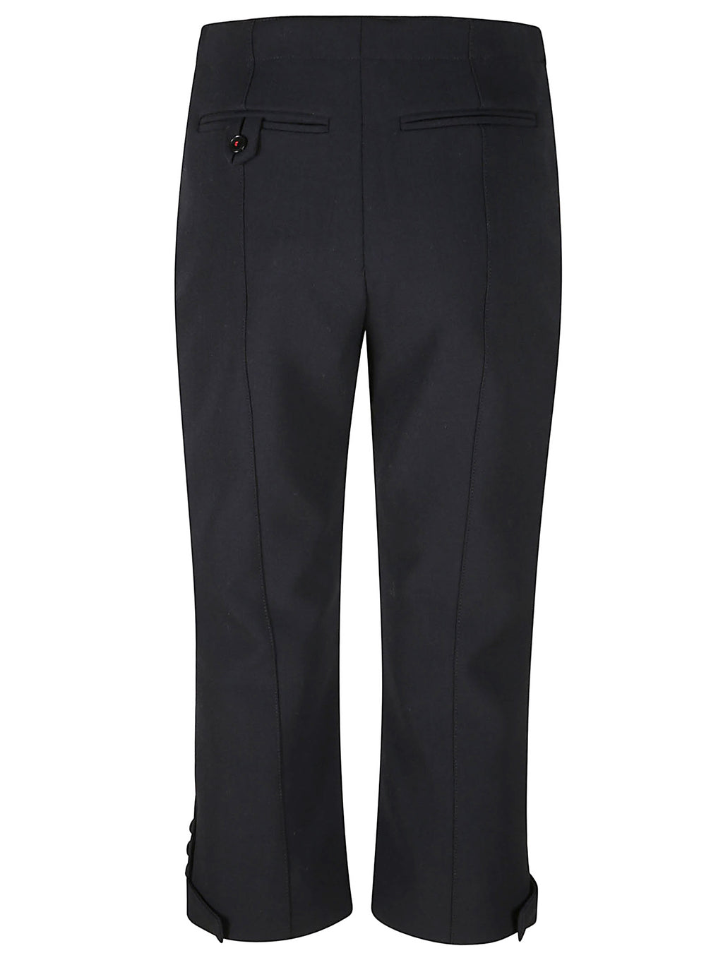 TAB CROPPED TROUSERS