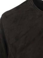 ZAIDA SUEDE BOXY TSHIRT