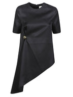 MADEA DRAPED ASYMMETRIC TOP