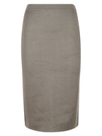 SILK PENCIL SKIRT