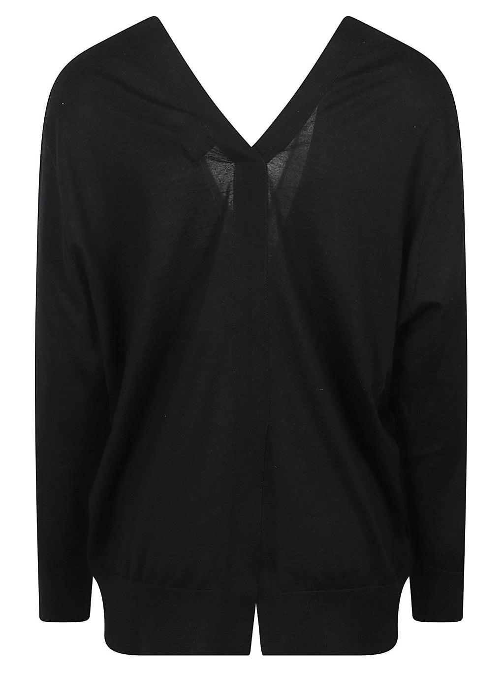 FRONT AND BACK V NECK SWEATER