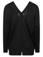 FRONT AND BACK V NECK SWEATER