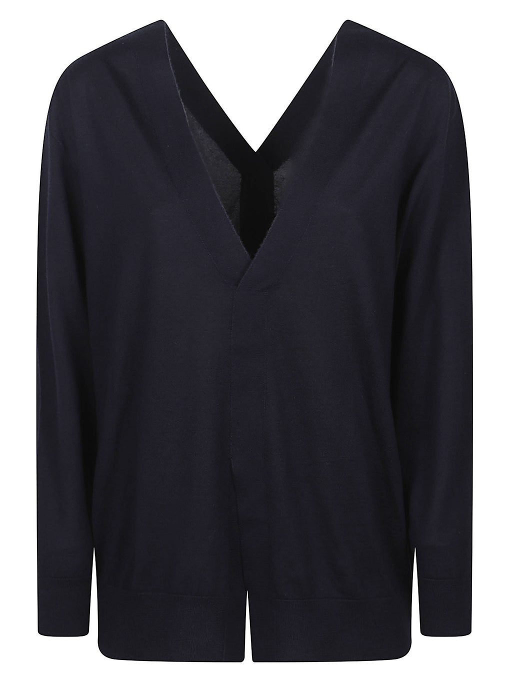 FRONT AND BACK V NECK SWEATER