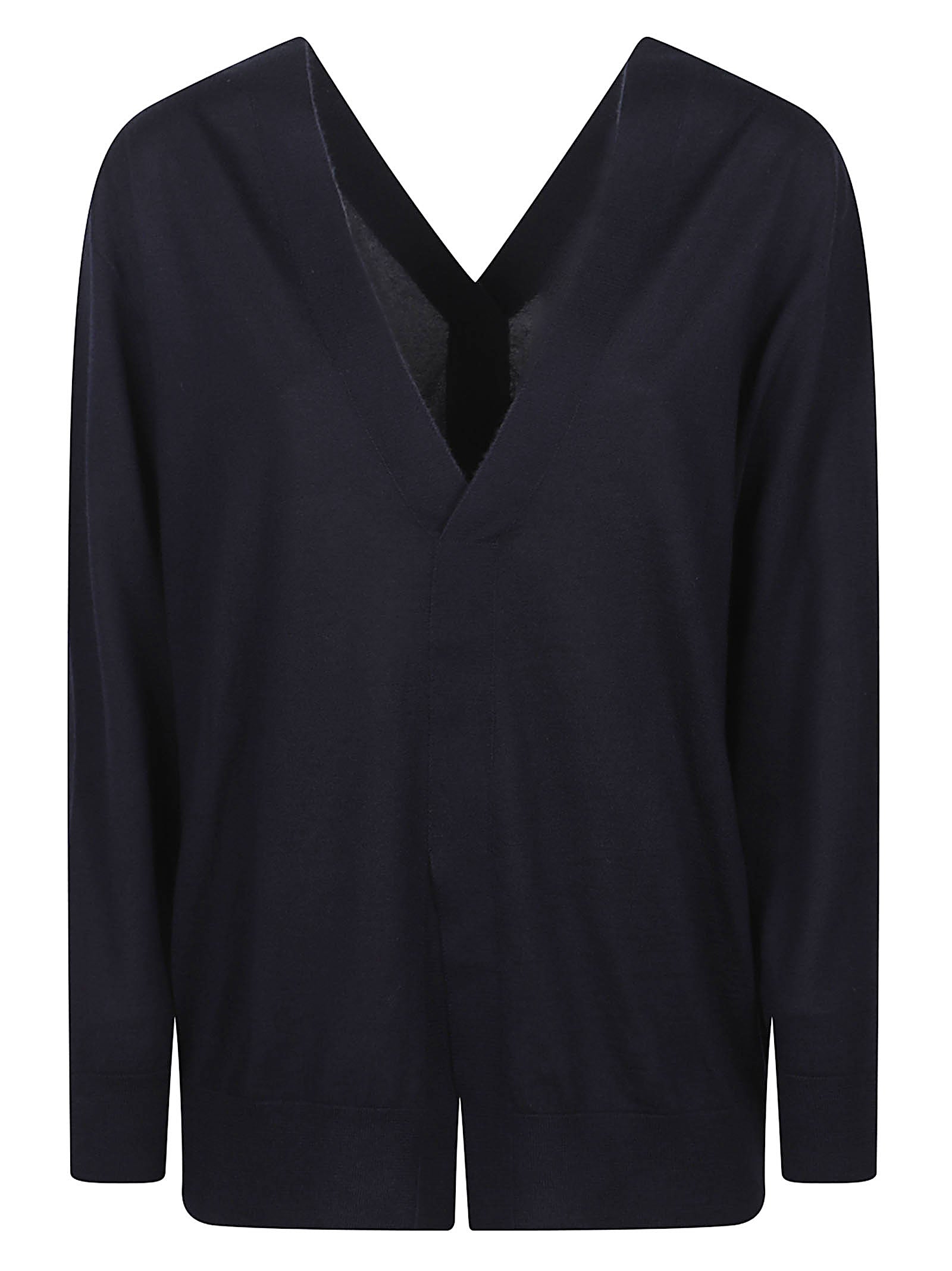 FRONT AND BACK V NECK SWEATER