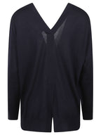 FRONT AND BACK V NECK SWEATER