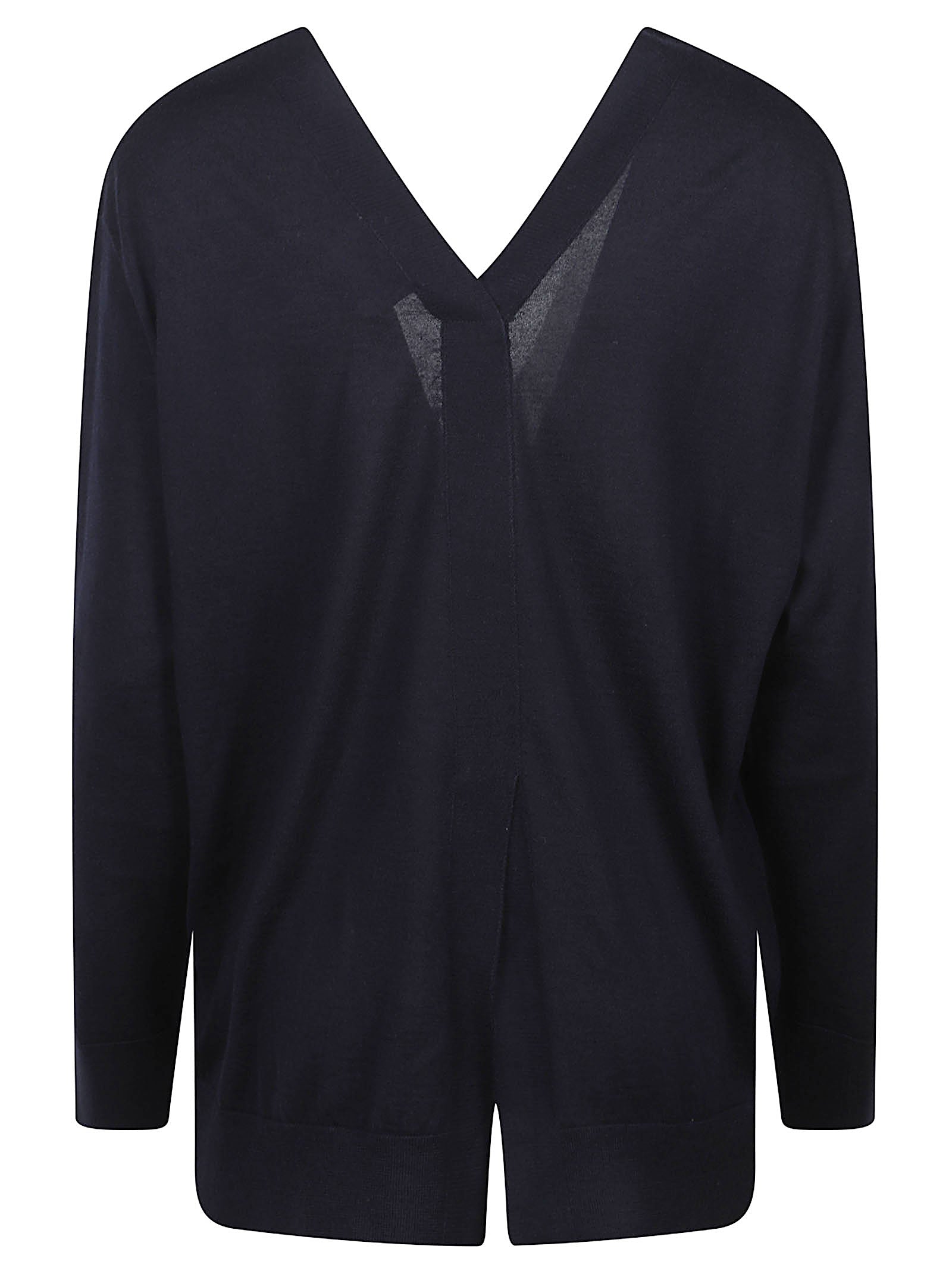 FRONT AND BACK V NECK SWEATER