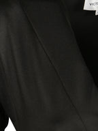 ZIPPED FRONT MIDI DRESS