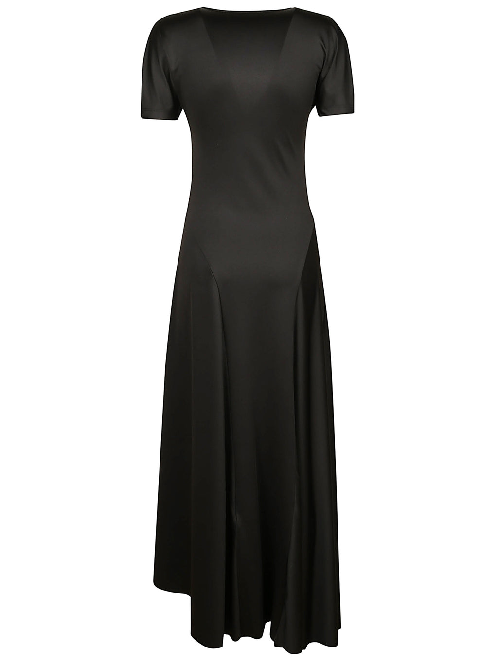 ZIPPED FRONT MIDI DRESS