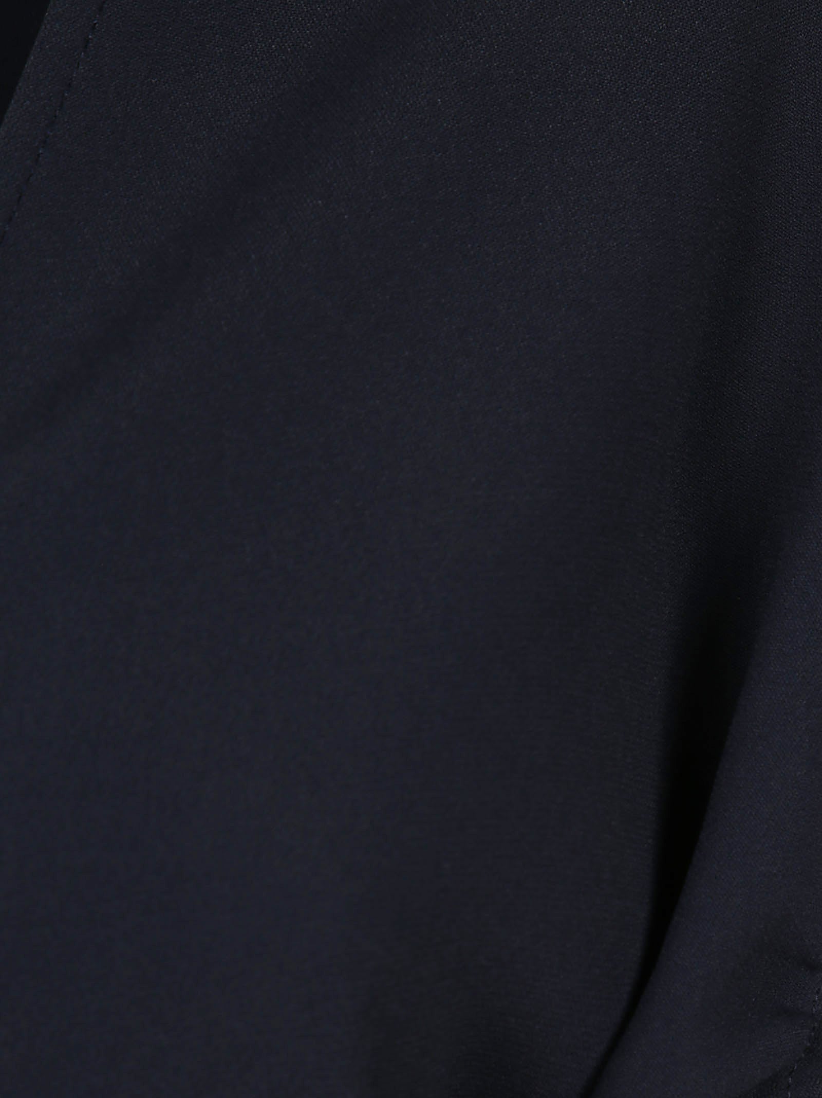 BLOUSON DETAIL MIDI DRESS