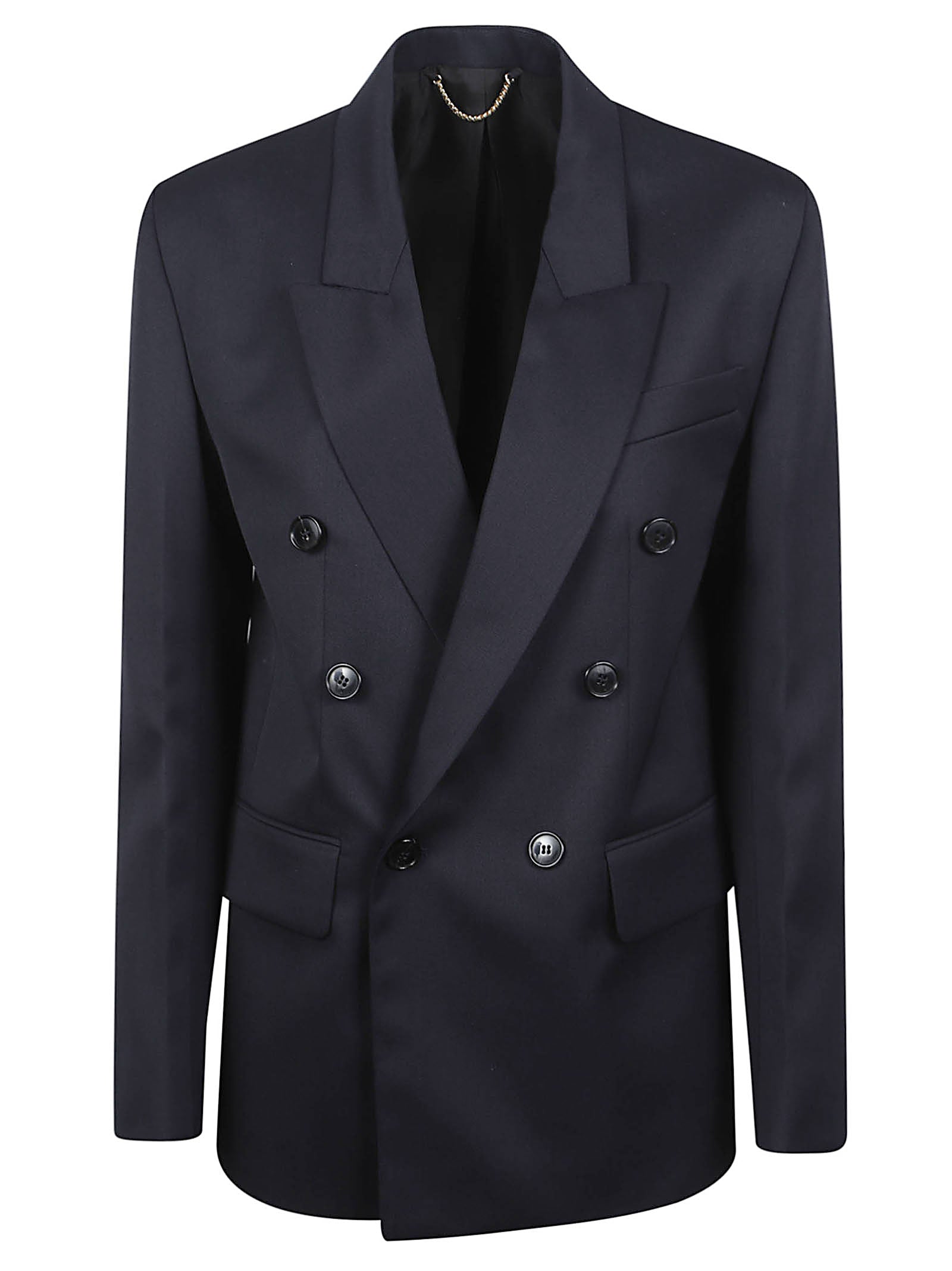 DOUBLE BREASTED TAILORED JACKET