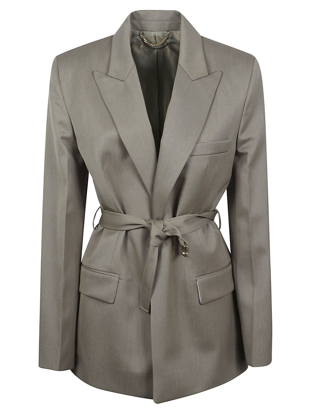 BELTED TAILORED JACKET