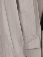COLLARLESS JACKET