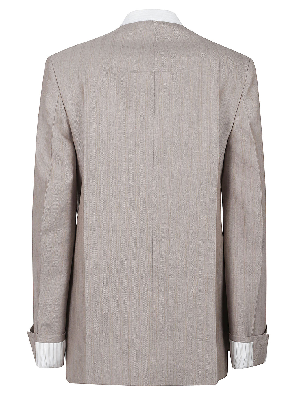 COLLARLESS JACKET