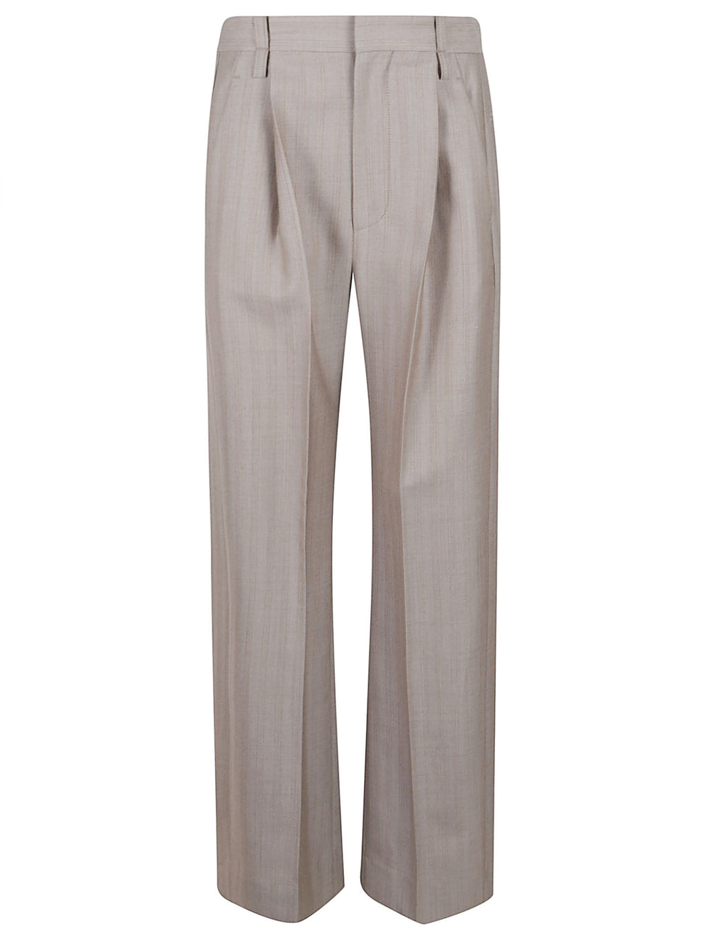 PLEATED TROUSERS
