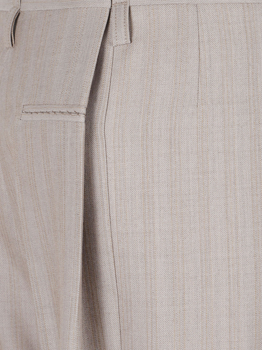 PLEATED TROUSERS