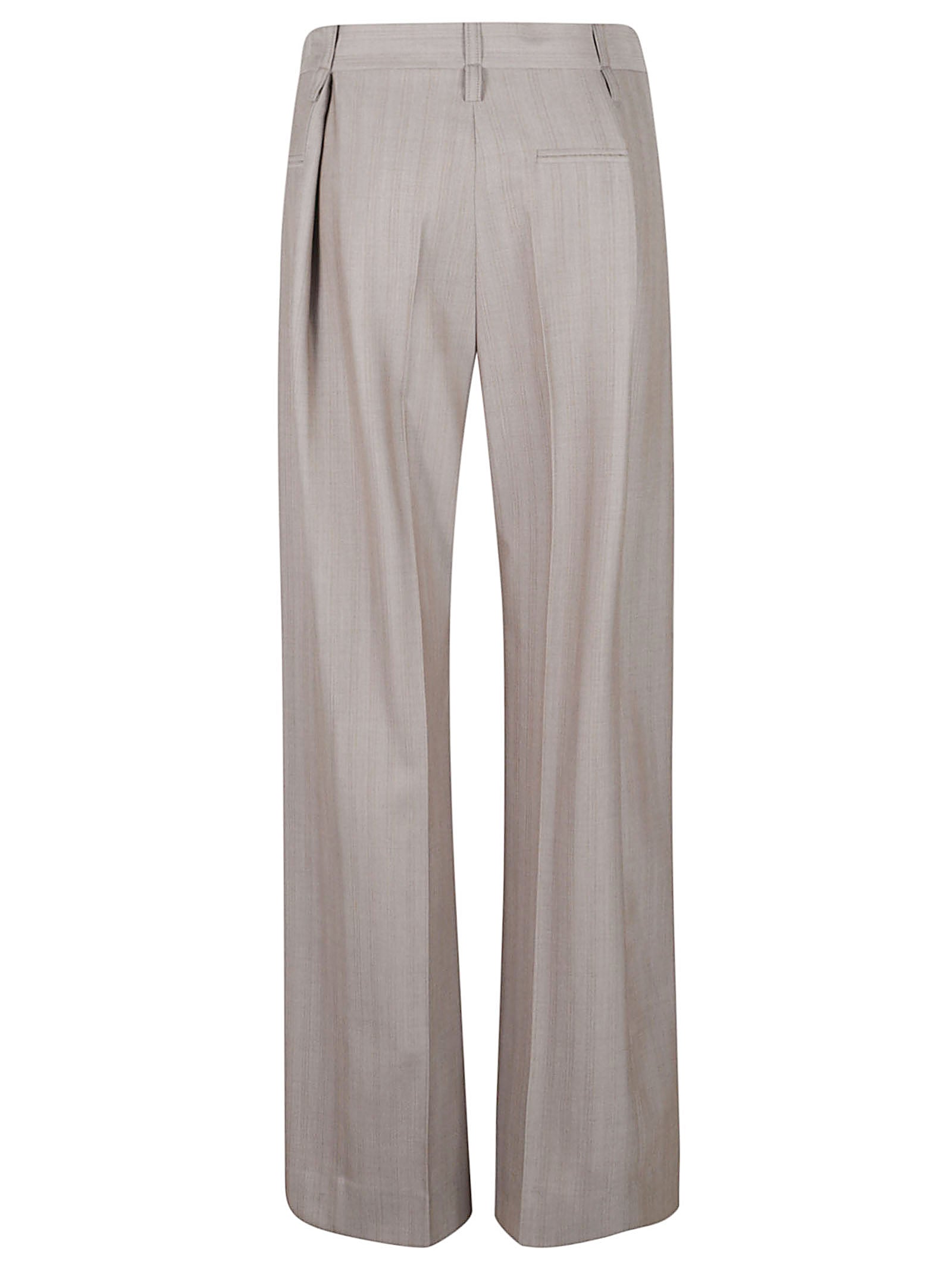 PLEATED TROUSERS