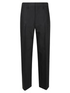 CURVED LEG TROUSERS