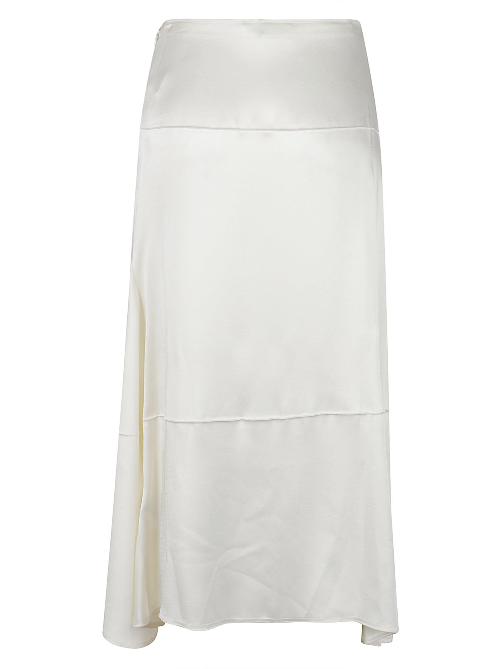 ASYMMETRIC MIDI SKIRT