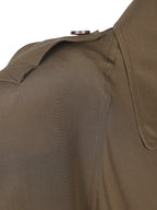 FLUID SILK TRENCH COAT