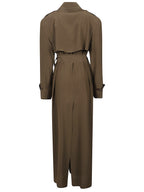 FLUID SILK TRENCH COAT