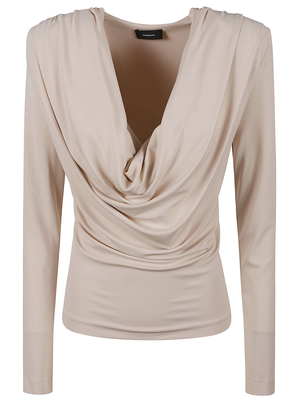 MATTE DRAPED TOP