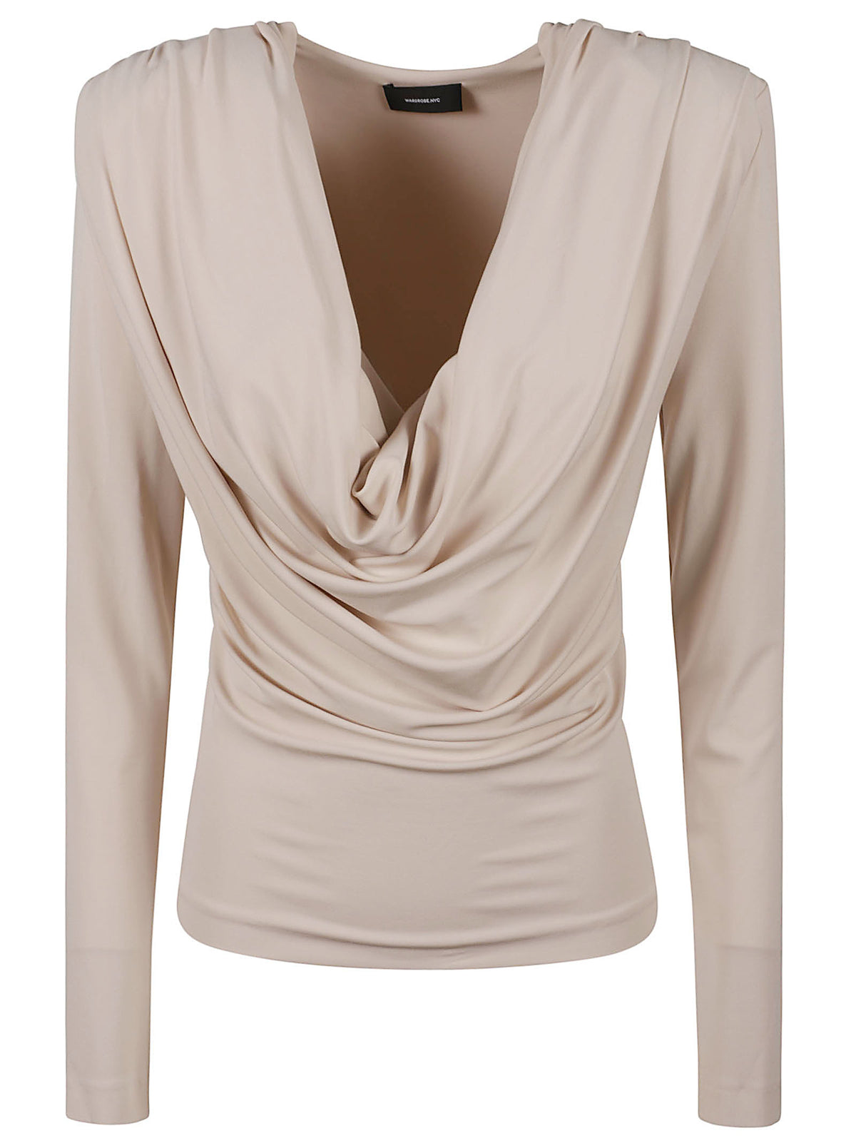 MATTE DRAPED TOP