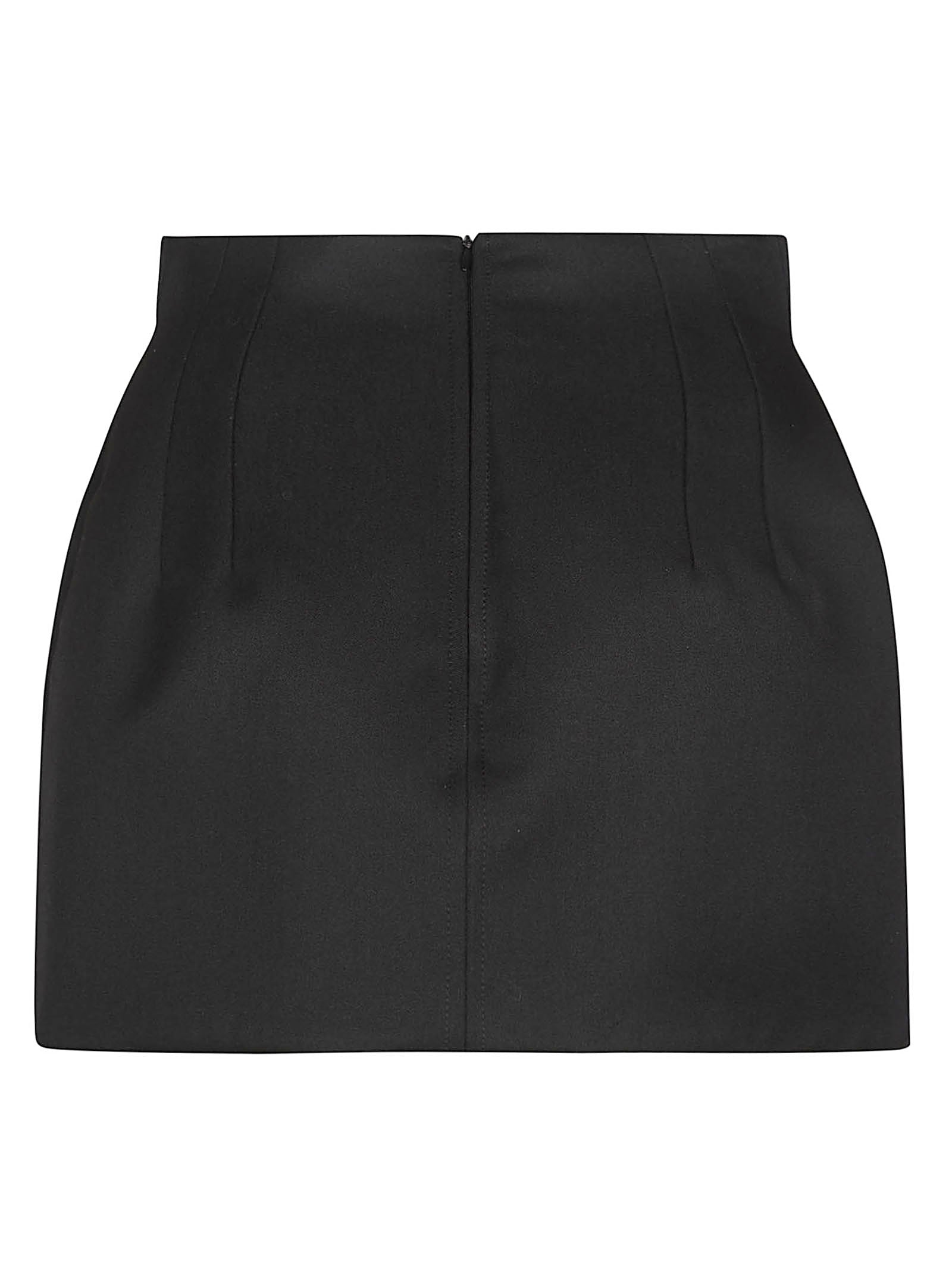 SCULPTED SKIRT MINI