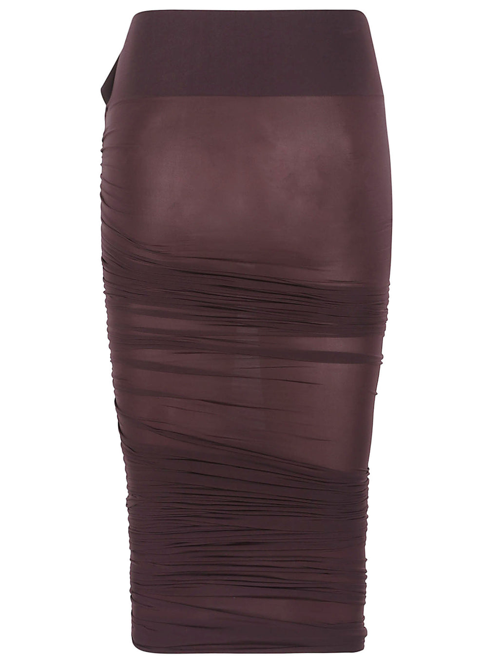 SHEER DRAPE SKIRT