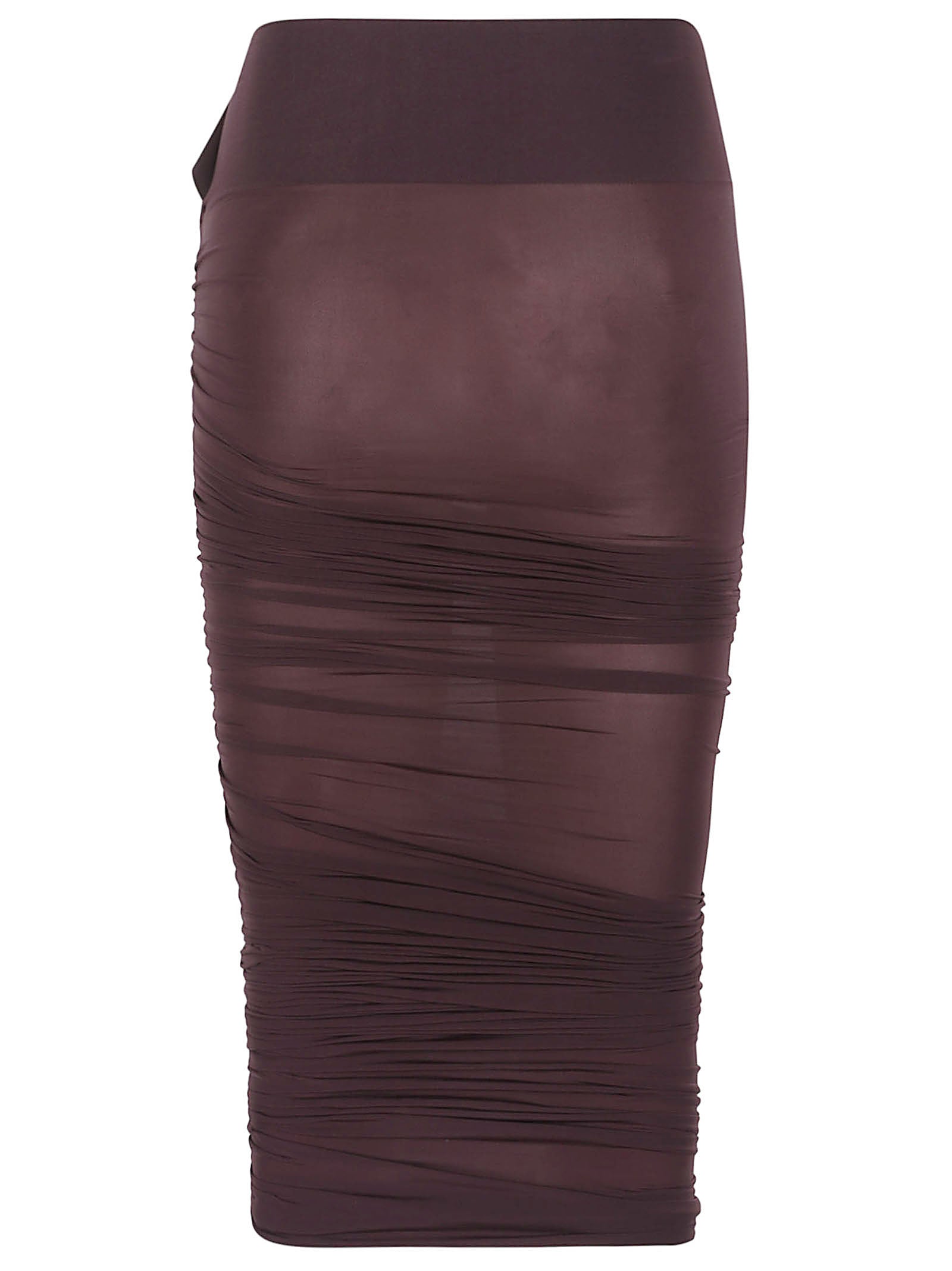 SHEER DRAPE SKIRT