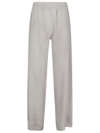 LADIES PLAIN KNITTED TROUSERS