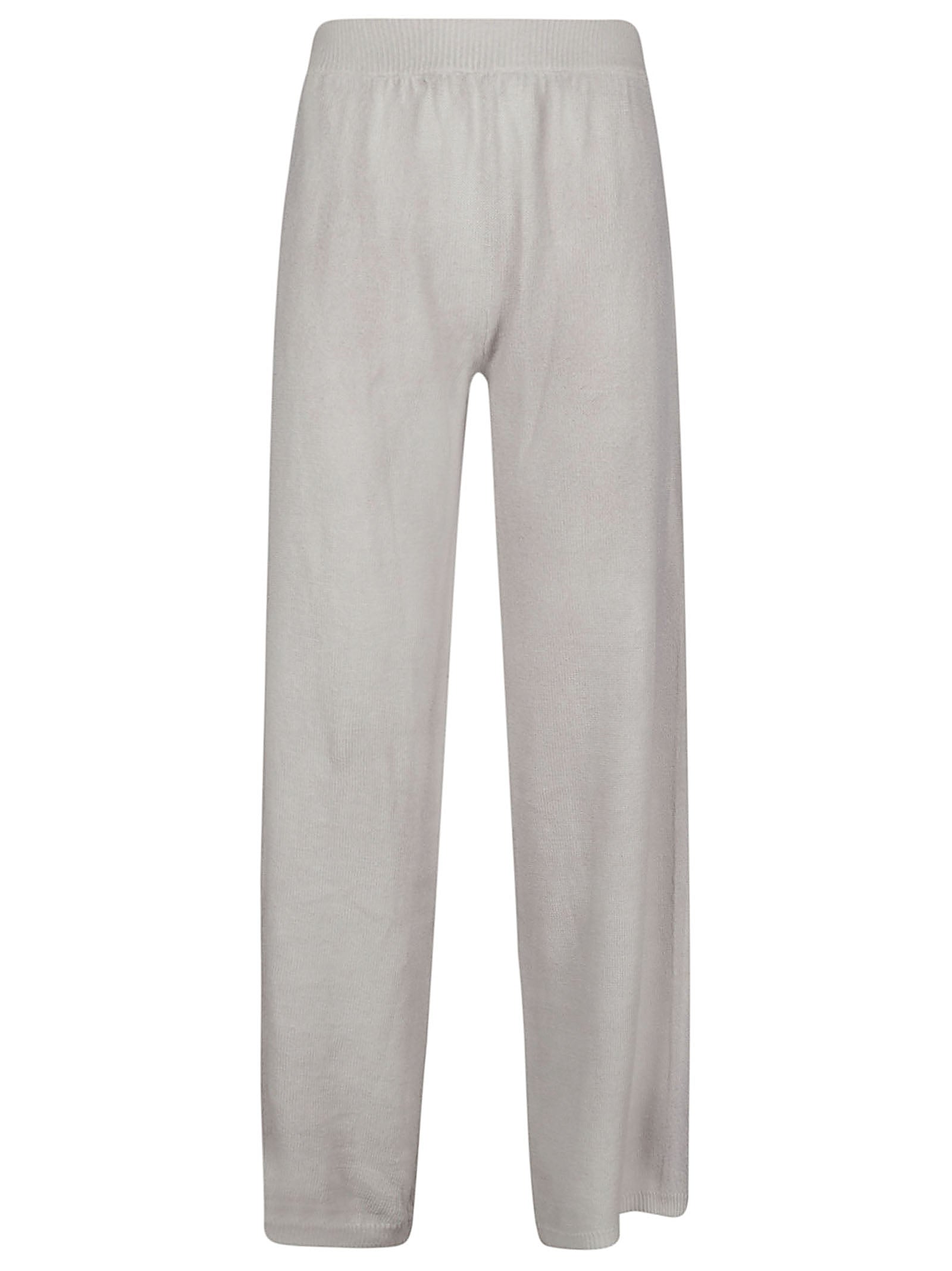 LADIES PLAIN KNITTED TROUSERS