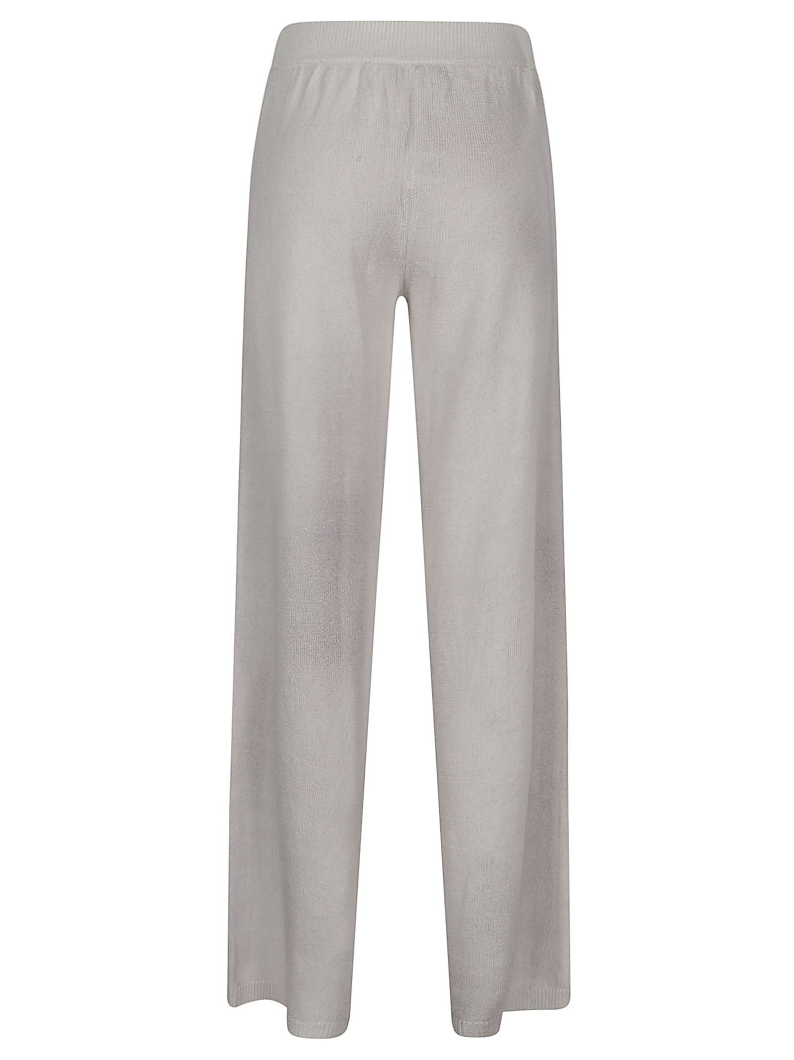 LADIES PLAIN KNITTED TROUSERS