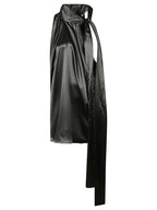 PETAL MINI DRESS SATIN
