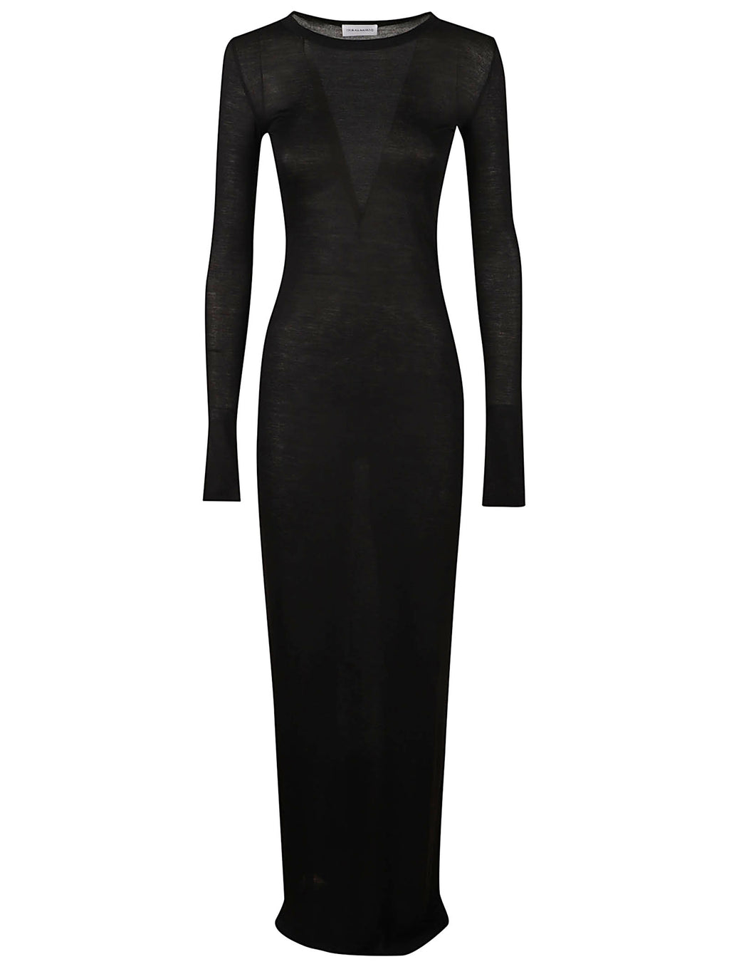 FITTED VISCOSE DRESS