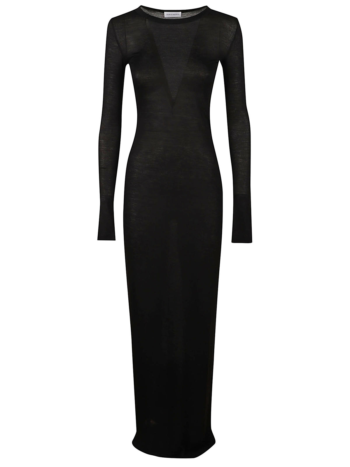 FITTED VISCOSE DRESS