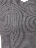 STRAPLESS KNITTED TOP