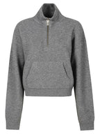 RELAXED FIT HALF ZIP JUMPER