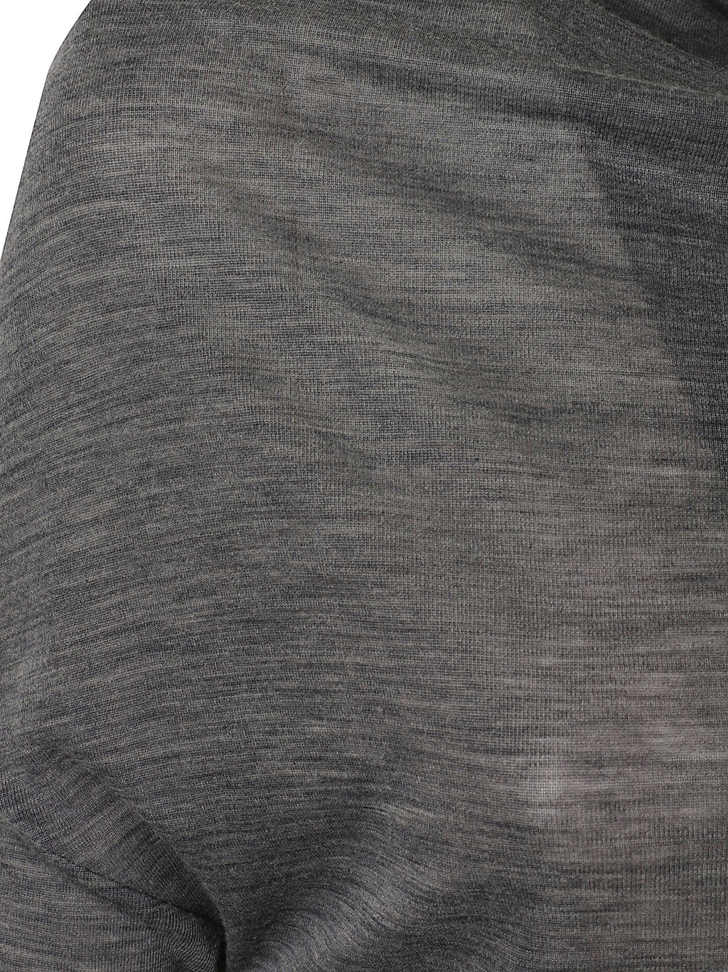 DRAPED LONG SLEEVE TOP